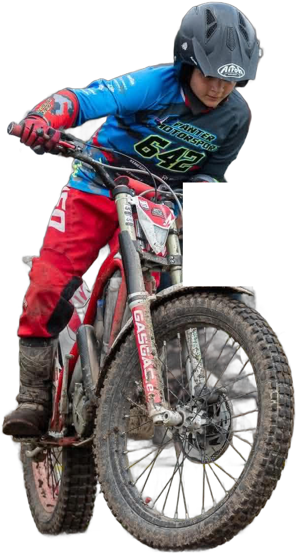 Lauri Siling-Siland (nr 642), Panter Motorsport, trial-motol